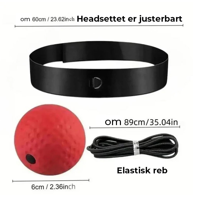 Boksekampbold for at forbedre reaktionshastigheden