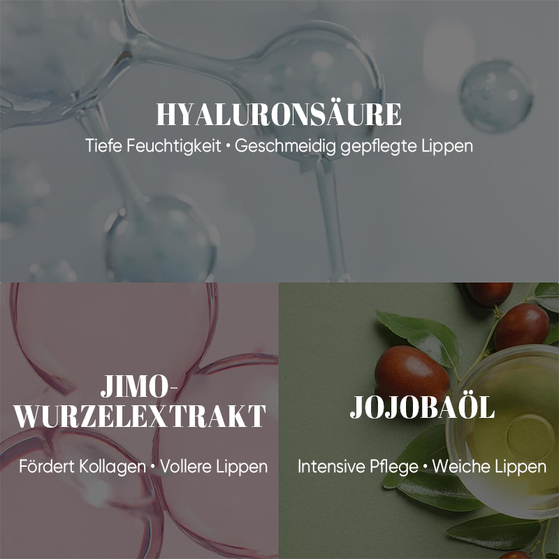 Transparenter Lippen-Gloss mit Feuchtigkeit & Volumen