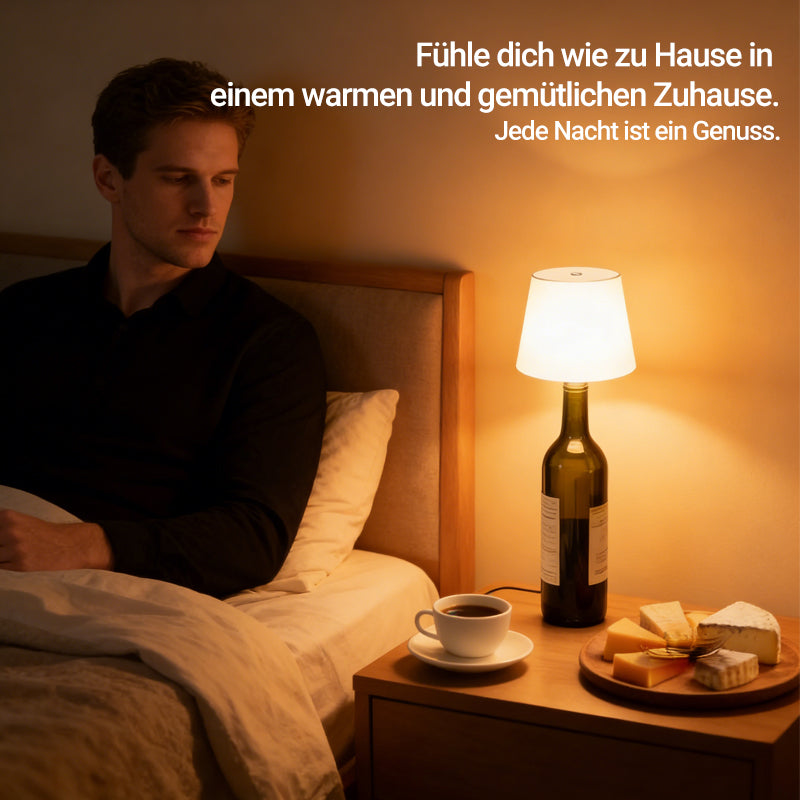 Kabellose Flaschenlampe