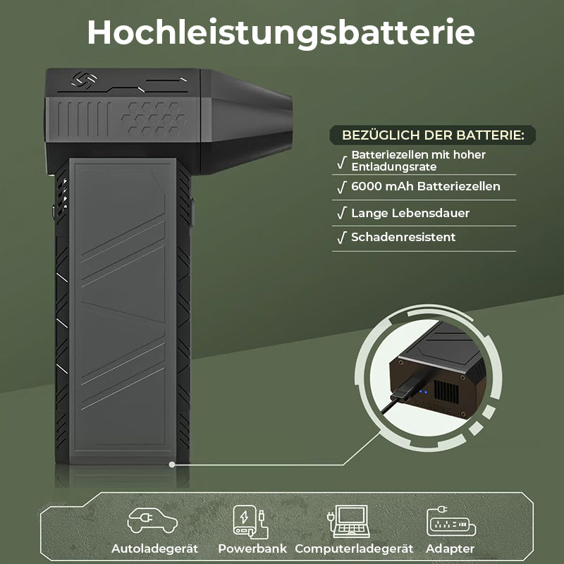 Hochgeschwindigkeits-DIY-Turbo-Luftgebläse