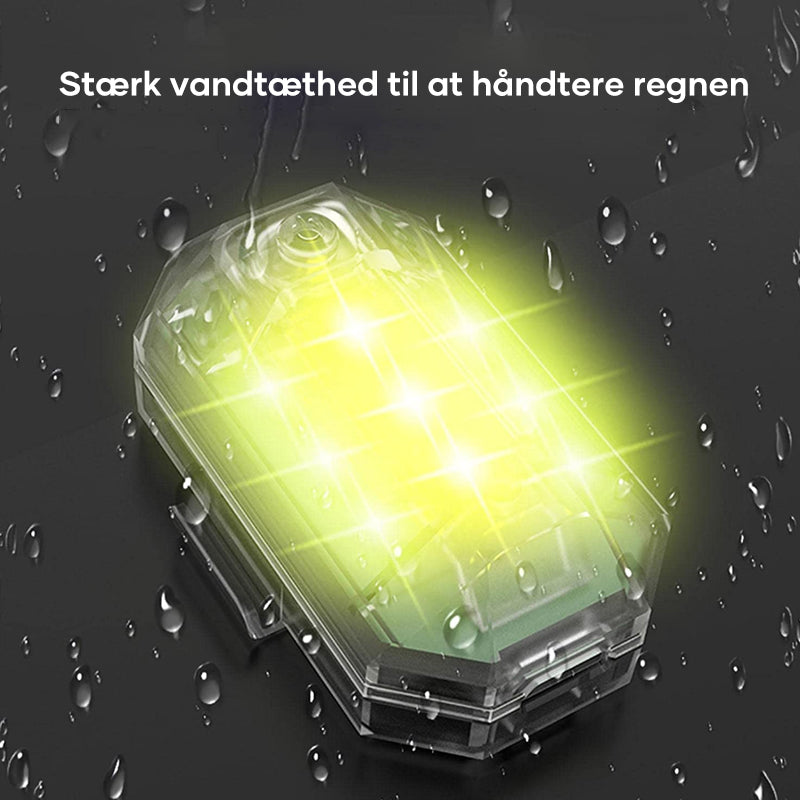 Blinkende lys til bilfjernbetjening