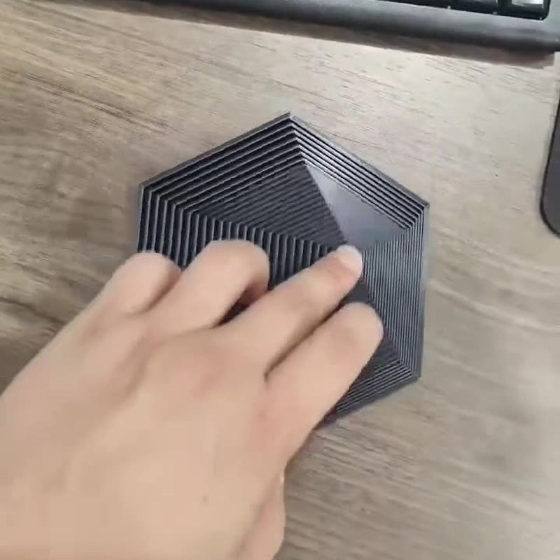 Fractal Fidget sekskant