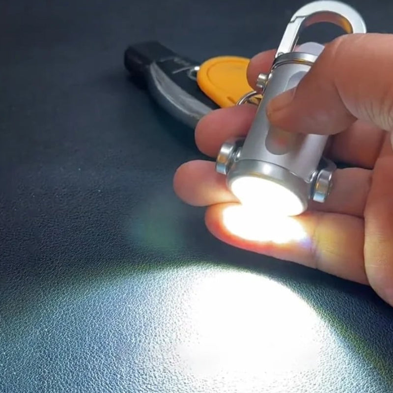 Mini-Schlüsselanhänger-LED-Taschenlampe