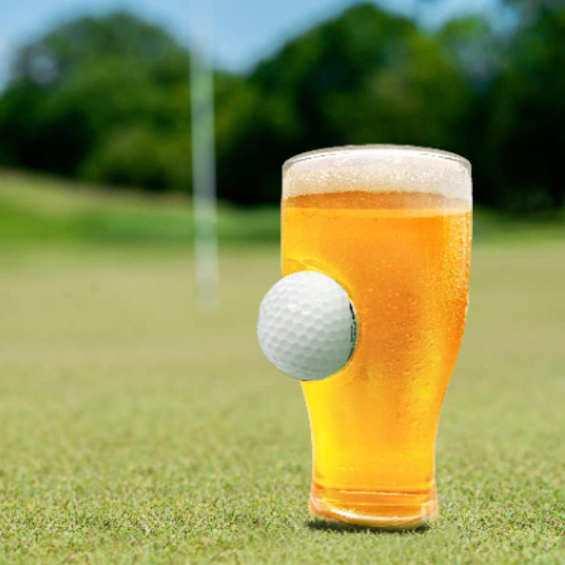 Golfball-Bierglas