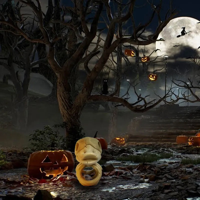 Halloween Skelett-Ente Dekoration