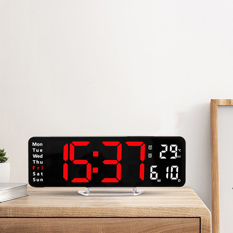 Verbesserte digitale Wanduhr mit großem Display