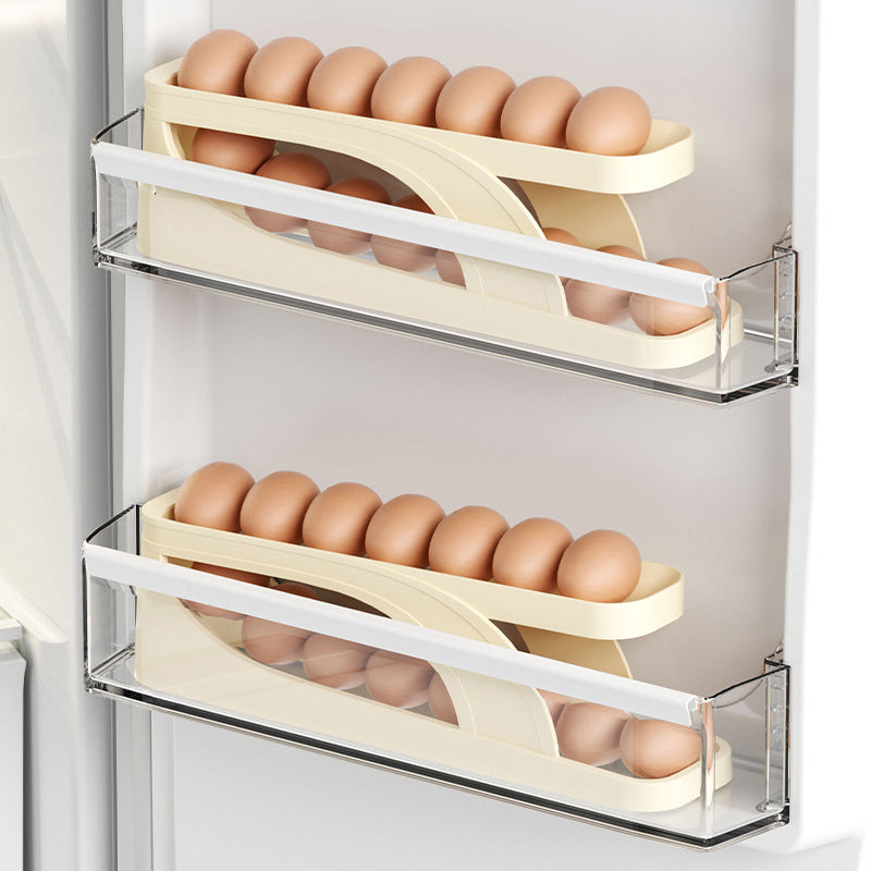 Automatischer Roll-Down-Doppelschicht Eierspender