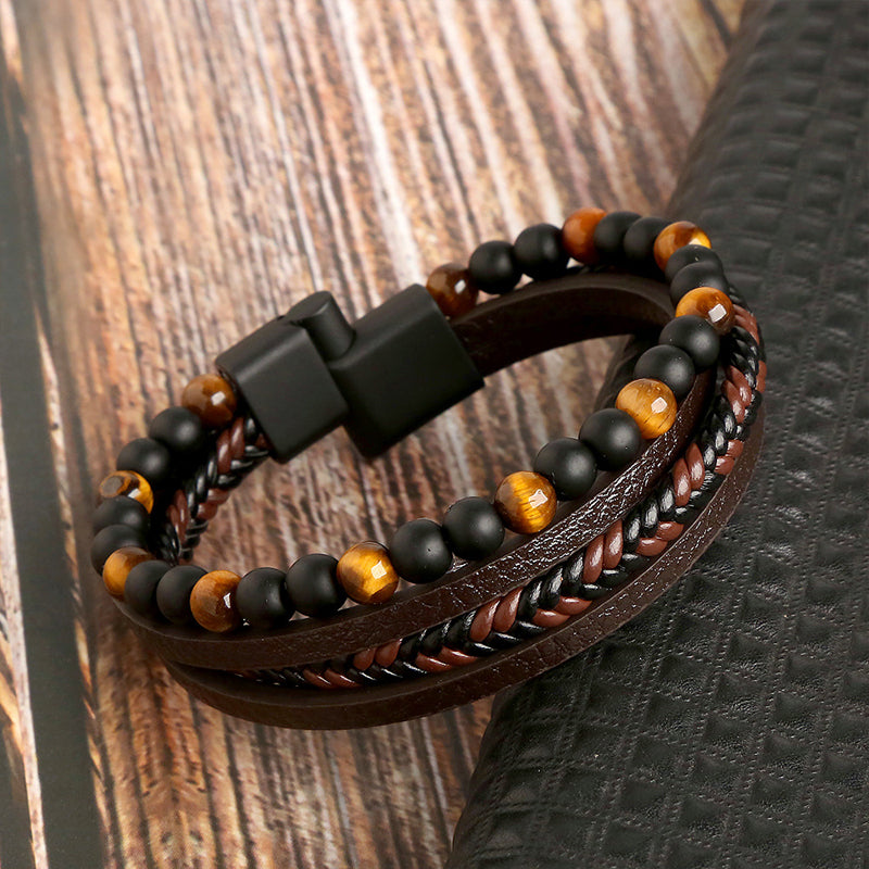 Herren-Lederarmband