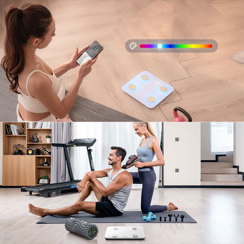 Intelligente Körperfettwaage