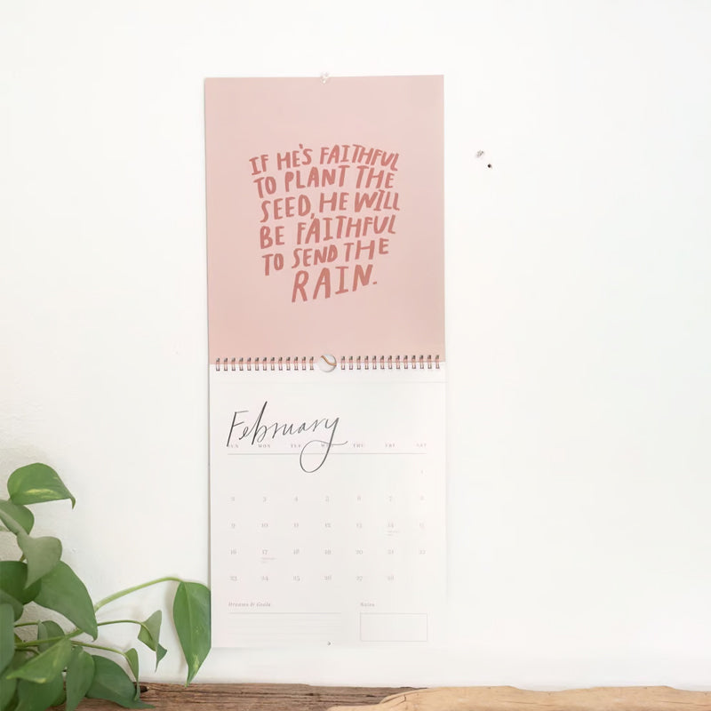 Kalender 2025 „Alle seine Versprechen sind Ja und Amen“