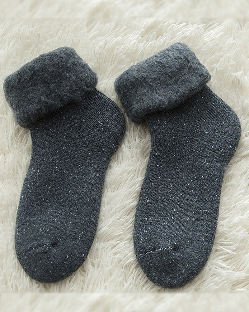 Warme und kuschelige Winterschlafsocken für Frauen