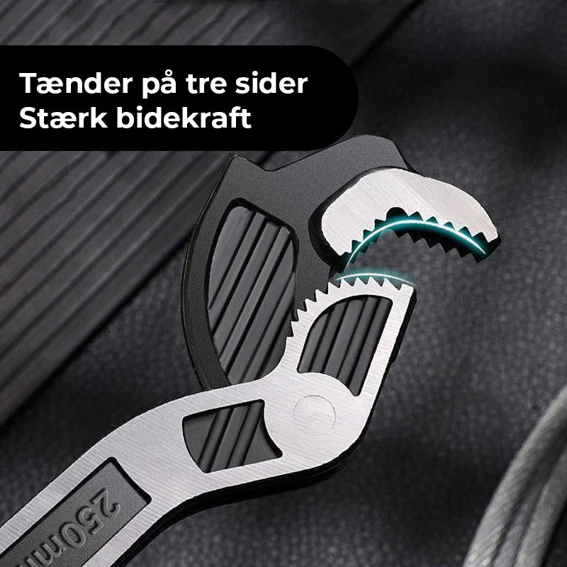 Multifunktionel selvlåsende justerbar skruenøgle