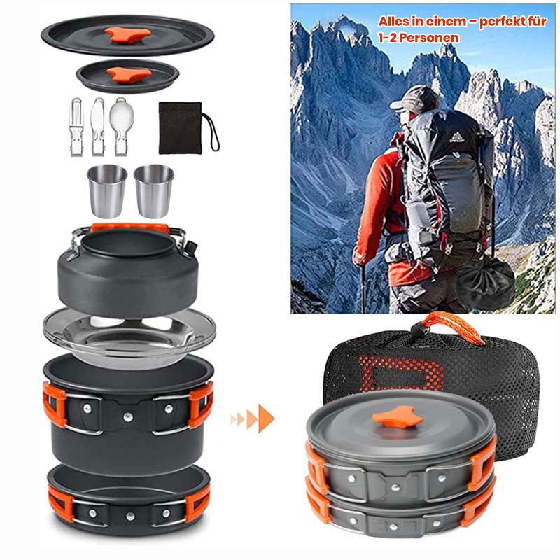 Camping Kochgeschirr Set