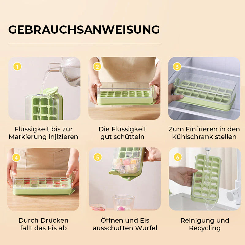 Box zur schnellen Herstellung von Eiswürfeln