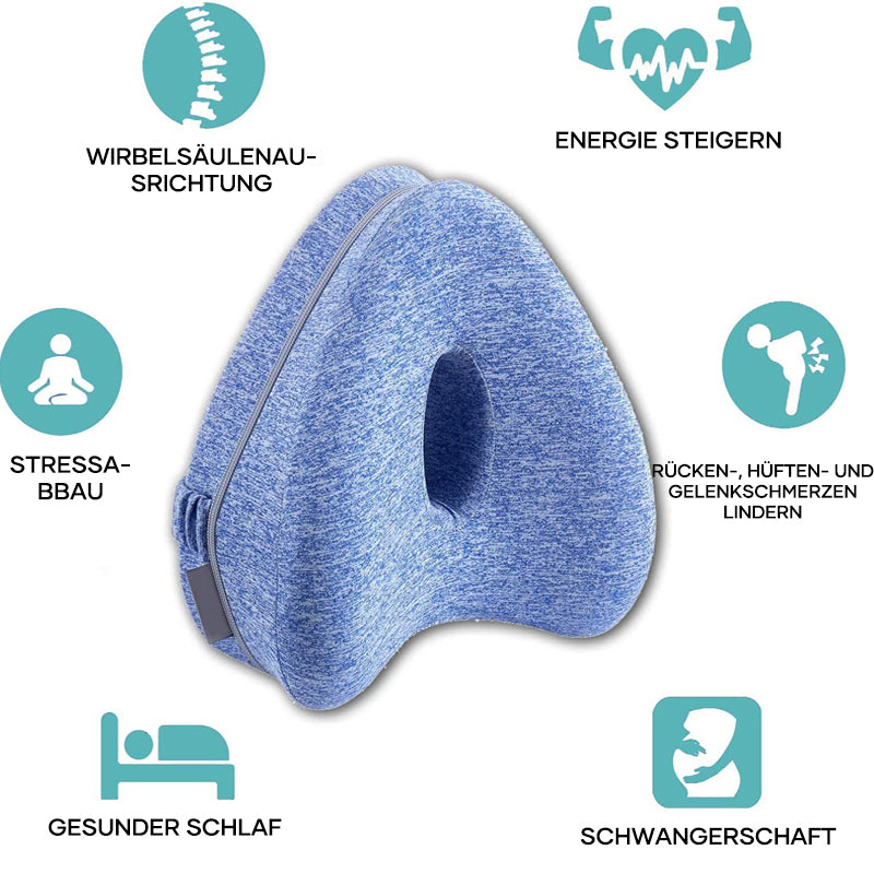 Herzförmiges Beinkissen