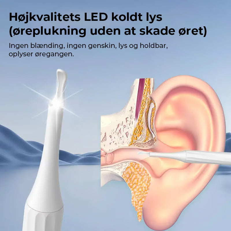 HD kamera til fjernelse af ørevoks