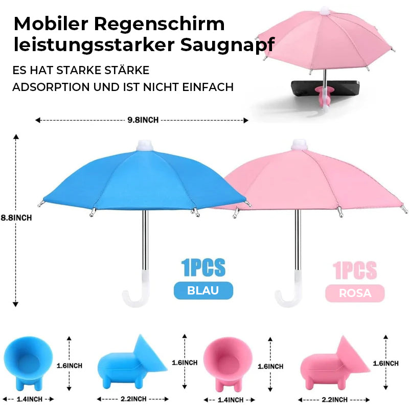 Handy-Regenschirm-Saugnapf-Ständer für Sonne