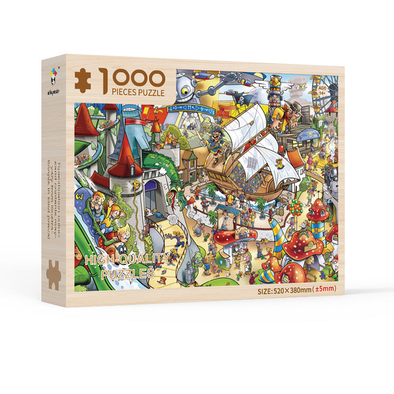 Adventskalender-Weihnachtspuzzles