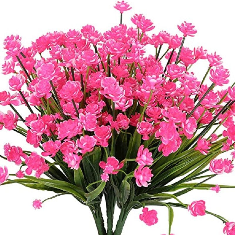 Udendørs kunstige blomster (2 bundter)