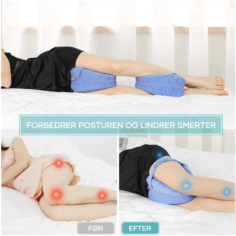 Hjerteformet benpude