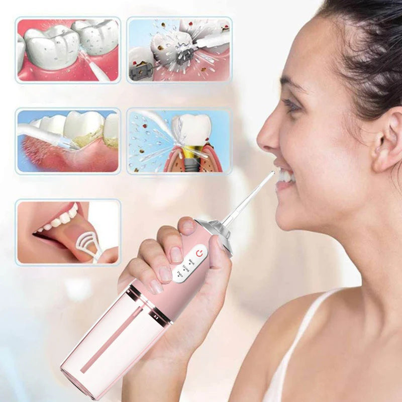 Bærbar dental vandtråd