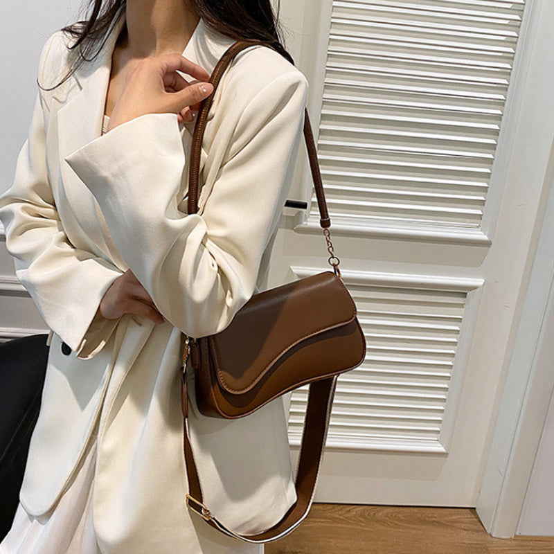 Modische Retro-Umhängetasche für Damen