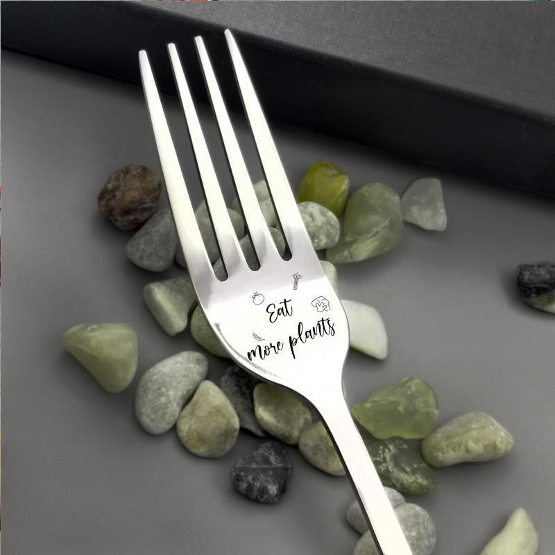 Graveret gaffelgave