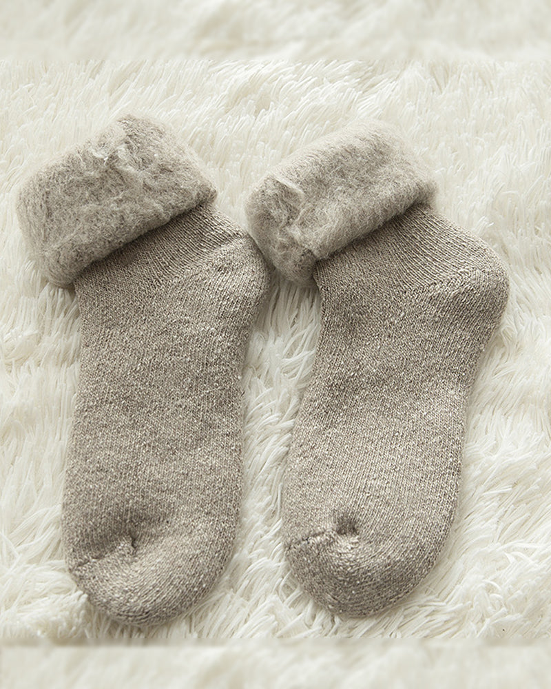 Warme und kuschelige Winterschlafsocken für Frauen