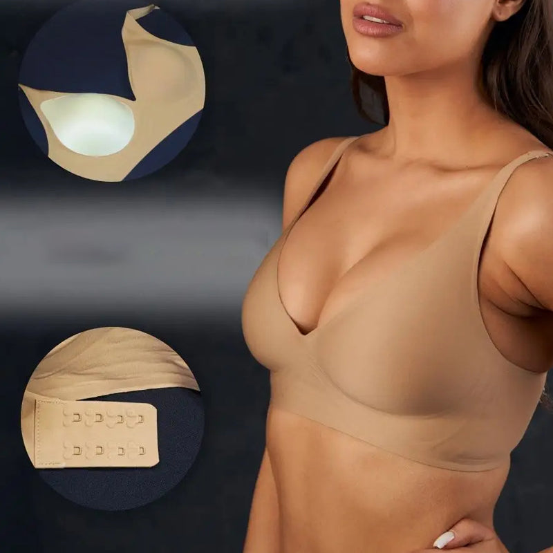 Nahtloser, Bügelloser Vollschalen-BH