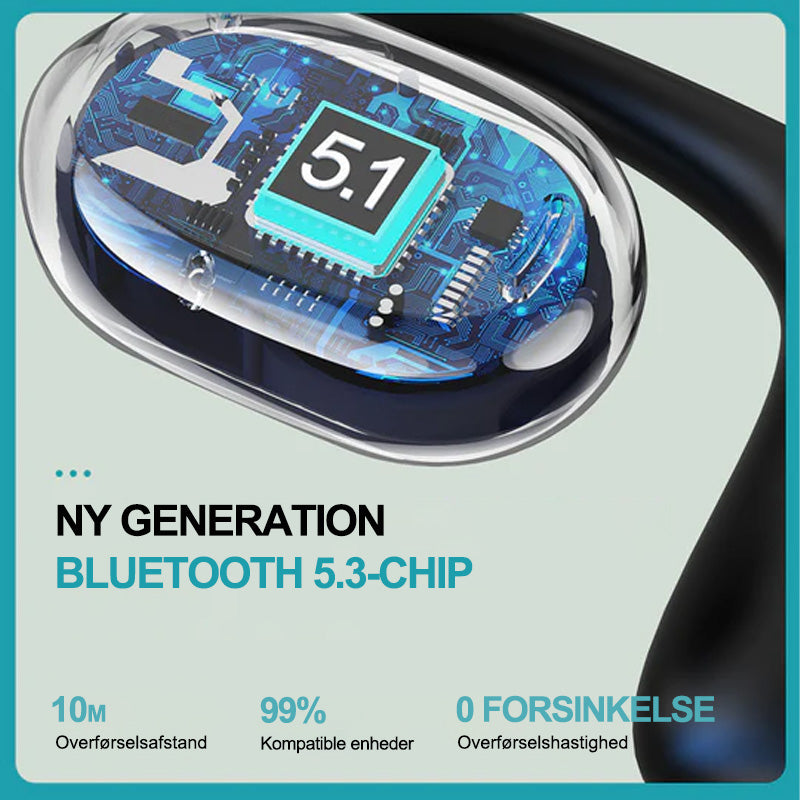 Trådløst ørehængende Bluetooth-headset