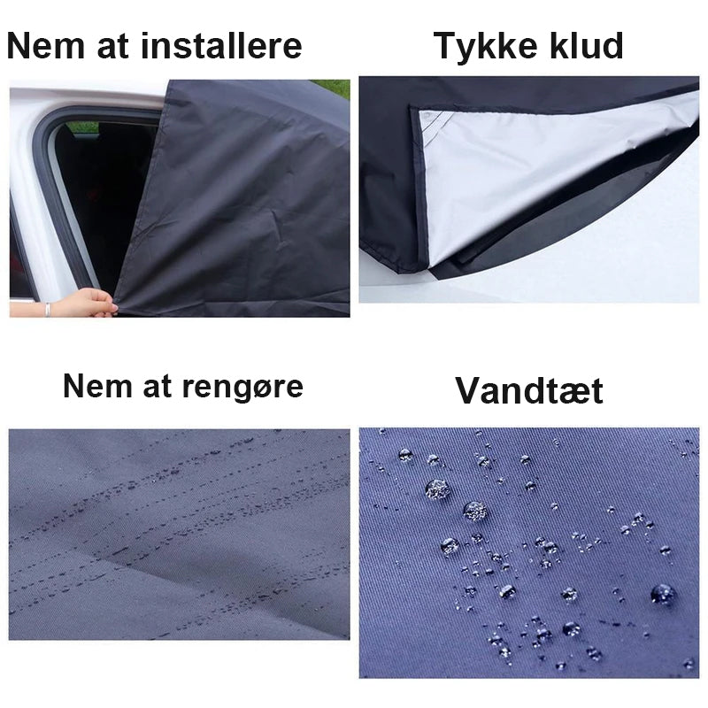 Magnetisk bilforrudedæksel