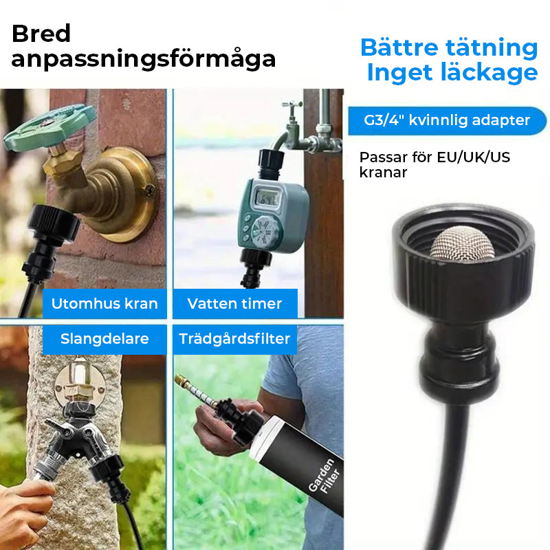 Drypvandingssæt til haven