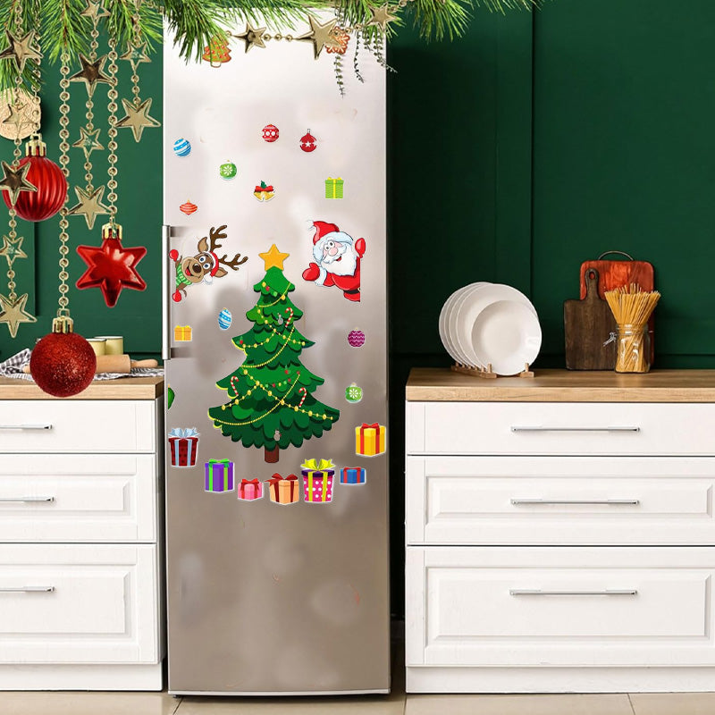 Magnetiske klistermærker med juletema