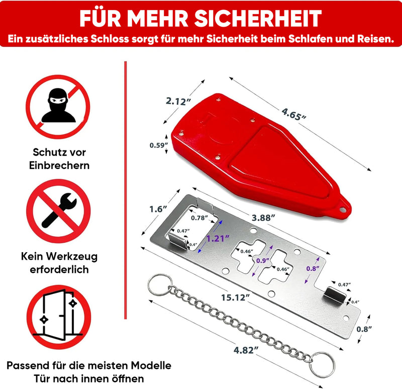 Türstopper gegen Diebstahl