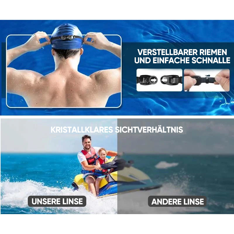 Schwimmbrille mit Weitsicht und Antibeschlag