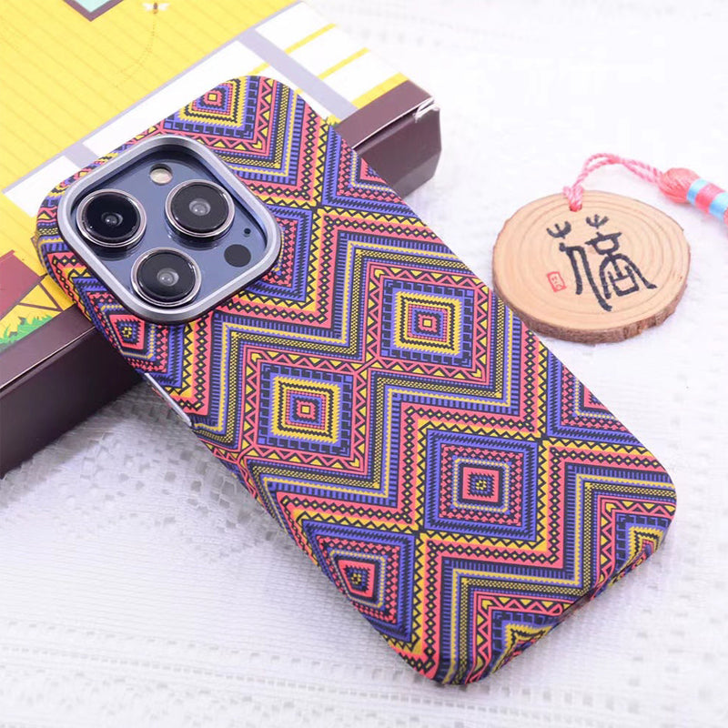 Bohemian-Stil Magnetische Handyhülle für iPhone