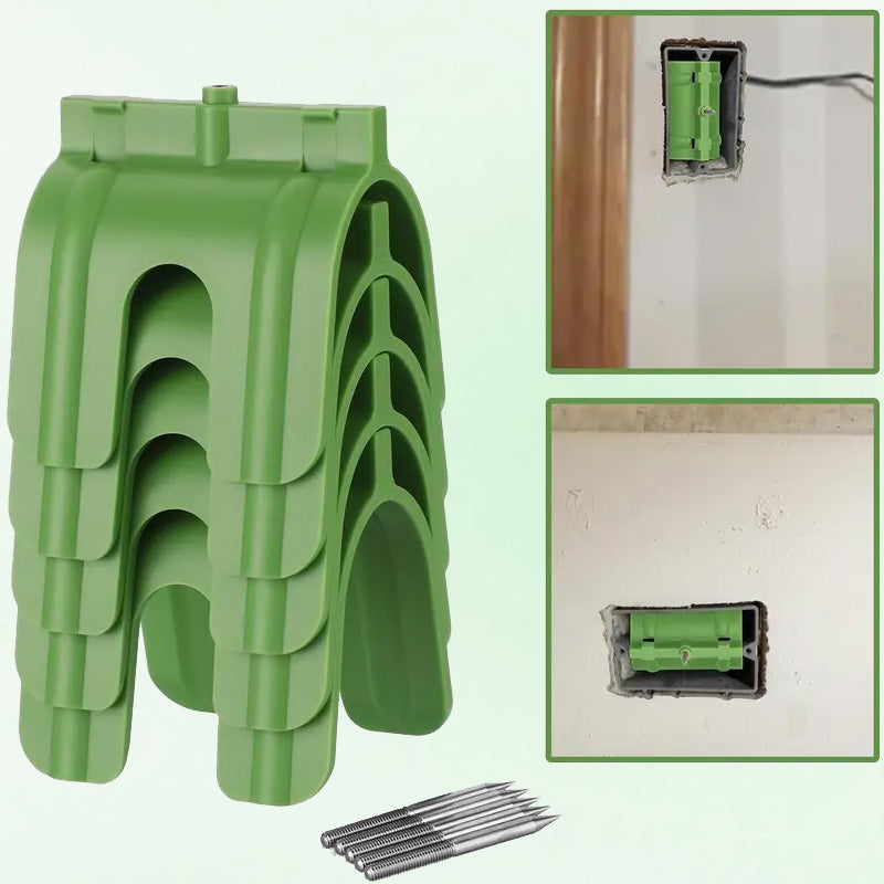 Markierungsmarkierungen für Trockenbau-Steckdosen