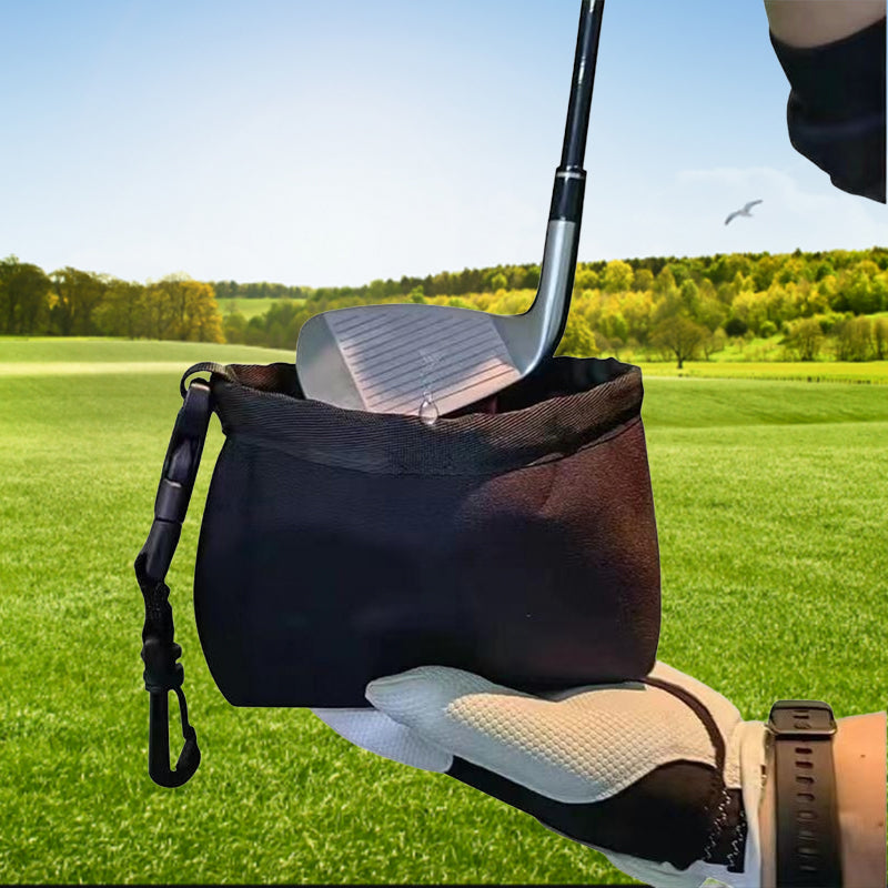 Rengøringspose til golfkøller og golfbolde