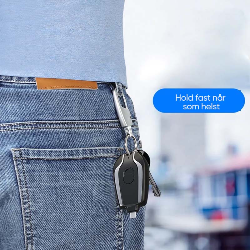 Powerbank til nøglering