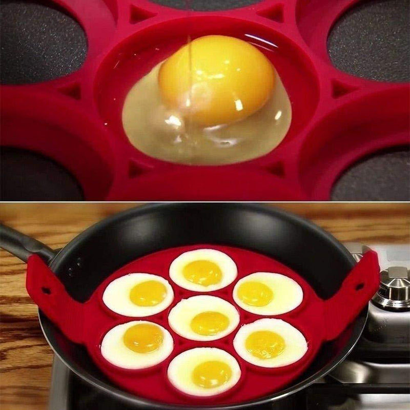 Non-stick silikone pandekageform ring