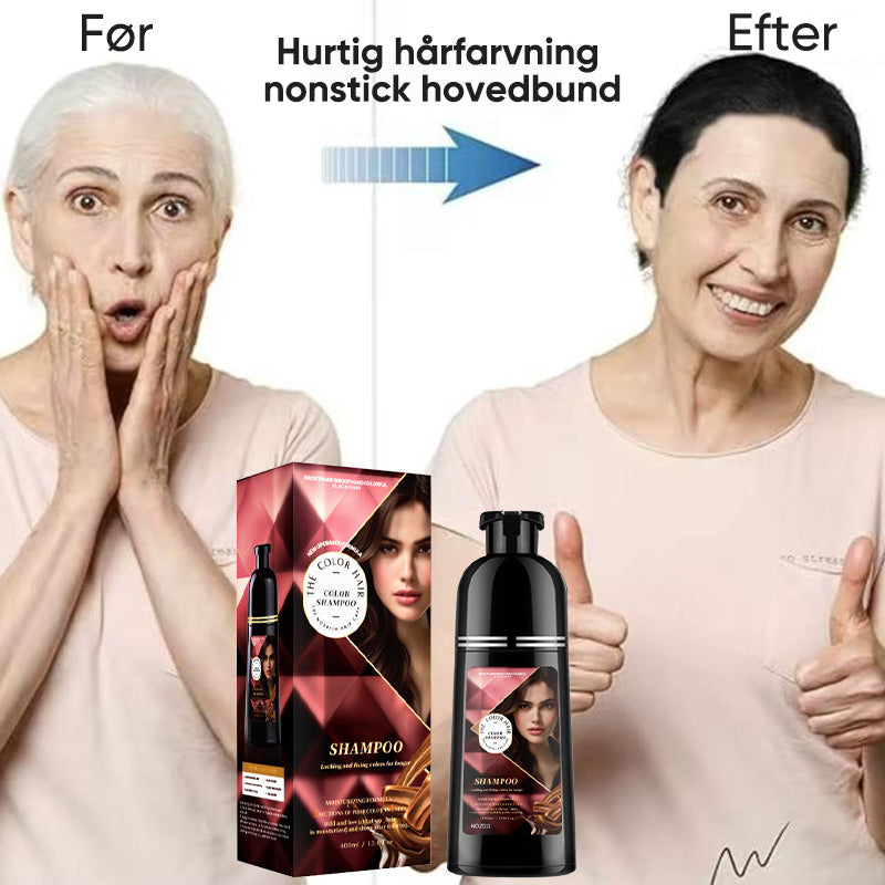 Hårfarve shampoo