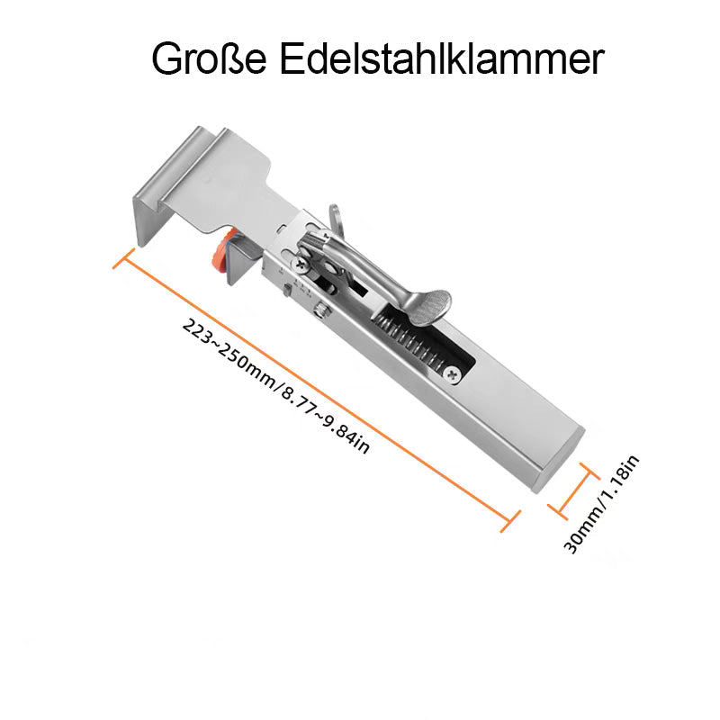 Verstellbare Schubladen-Befestigungsklemme