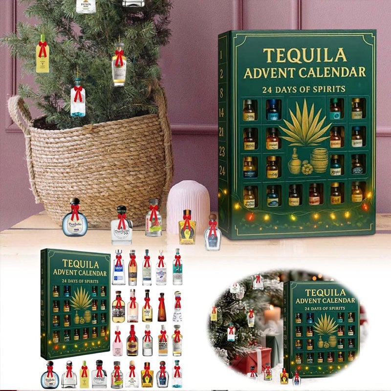 Tequila-Adventskalender-Geschenkbox
