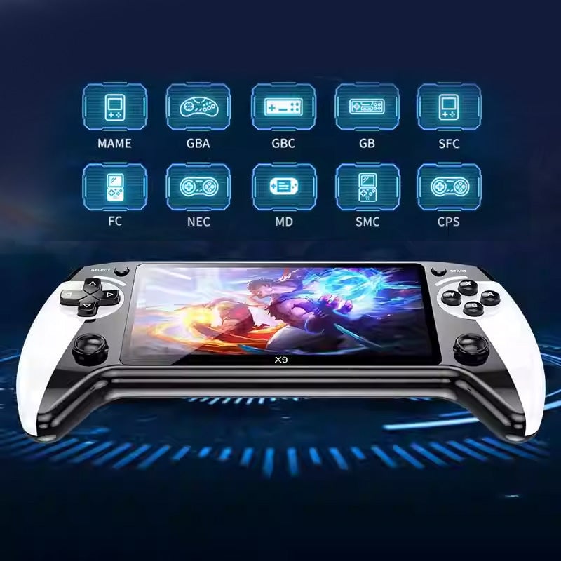 Tragbarer Retro-Game-Player mit 5,5-Zoll-HD-Display