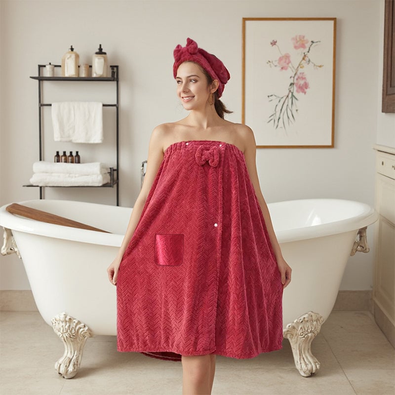 Badehandtuch in Übergröße – Uni-Farbe