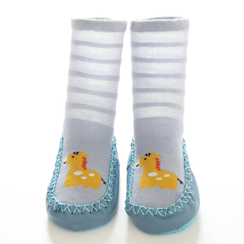 Tierische Kinderboden-Socken