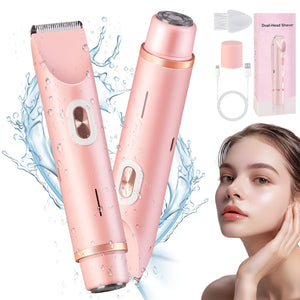 2-in-1 Elektrorasierer für Damen