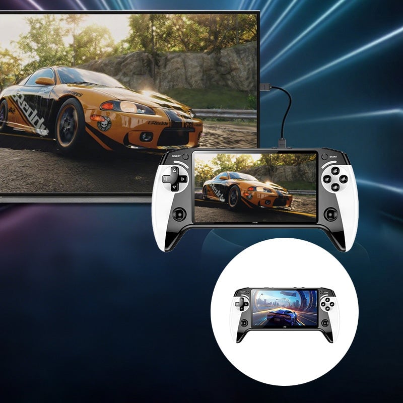 Tragbarer Retro-Game-Player mit 5,5-Zoll-HD-Display