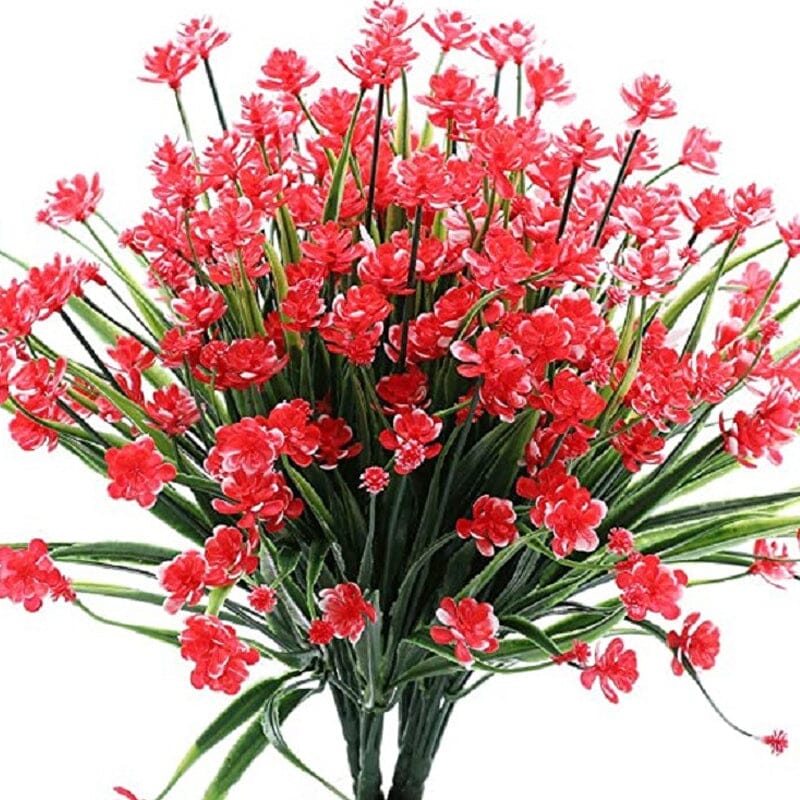 Udendørs kunstige blomster (2 bundter)