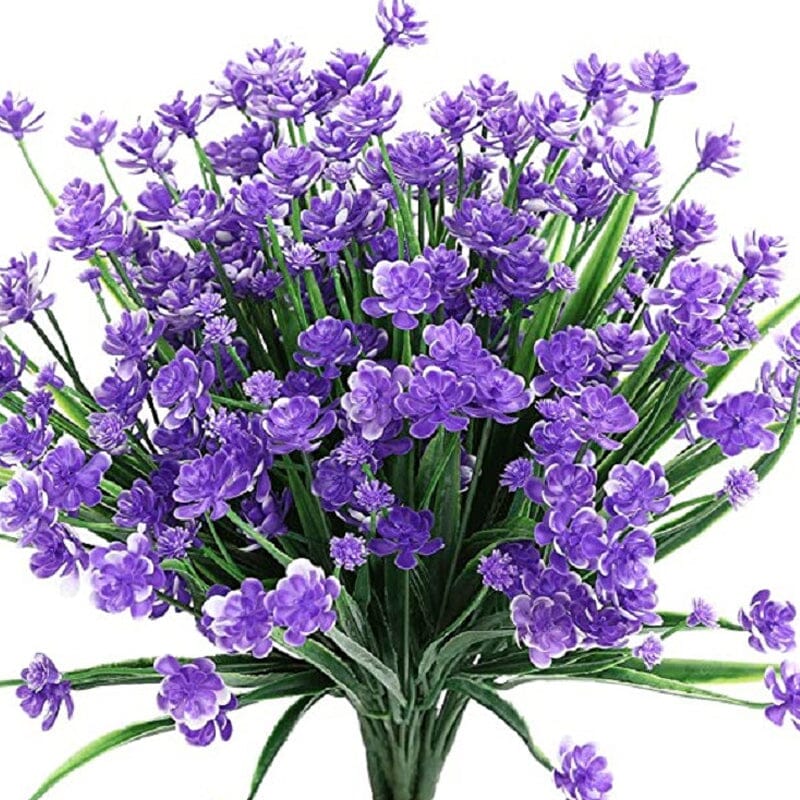 Udendørs kunstige blomster (2 bundter)